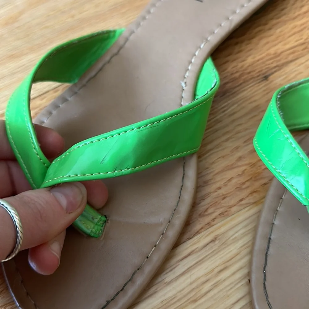 Madden Girl Lime Green Sandals